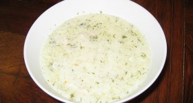 lemon chicken rice soup