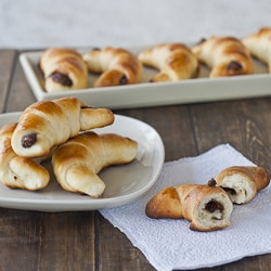 Sweet Rolls with Jam or Nutella