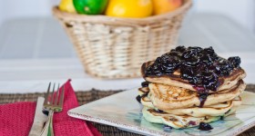 blueberry pancakes