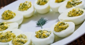 deviled eggs