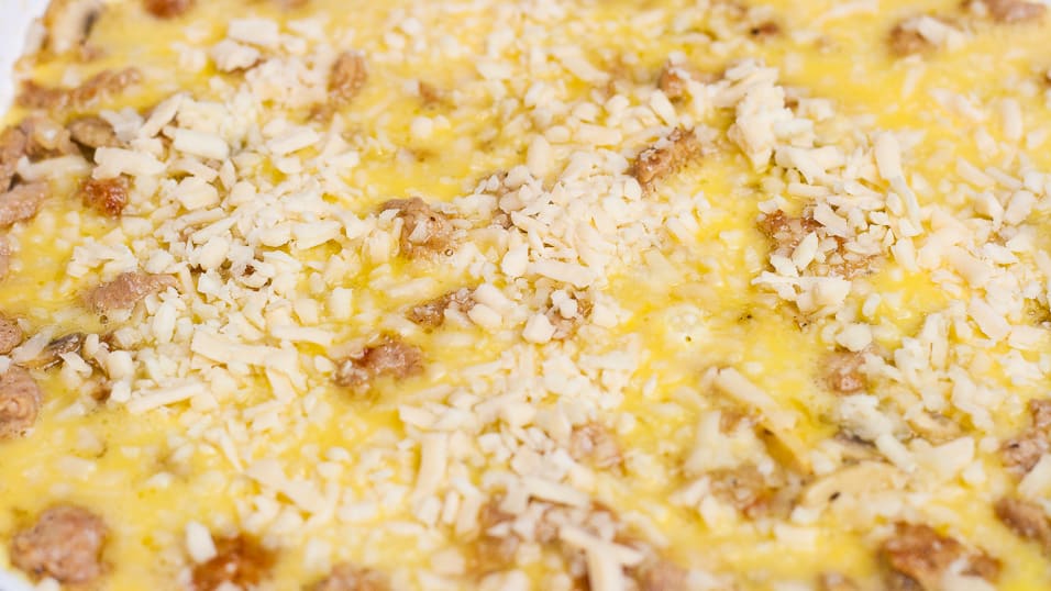 sausage and mushroom frittata-5