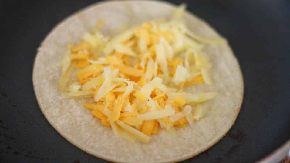 start off with cheese