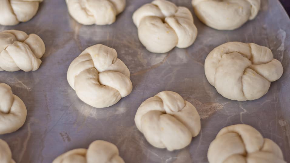 sweet bread rolls