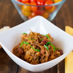Braised Cabbage with Bacon