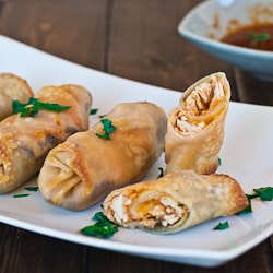 Turkey and Mushroom Rolls