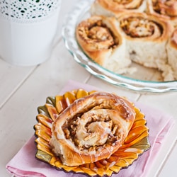 Apple and Pecan Cinnamon Rolls