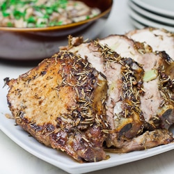 Roast Pork with Rosemary and Garlic