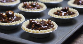 chocolate nut tart-2