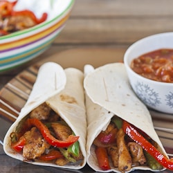 Easy Chicken Fajitas