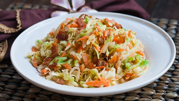 cabbage and bacon salad-1