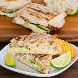 Cuban Panini with Quick Pickles