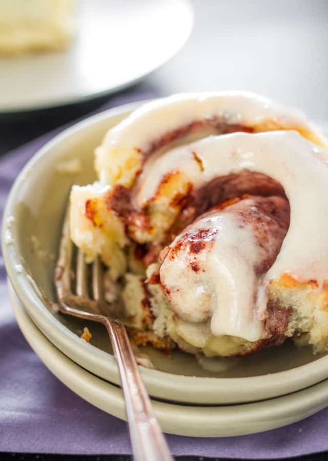 Cinnabons Cinnamon Rolls – a cinnabon copycat recipe, about the closest you’ll get to the real thing. Super easy to make.