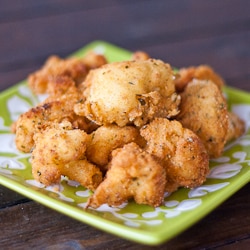 Deep Fried Cauliflower