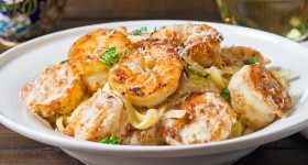 crispy cajun shrimp fettucine-1-4
