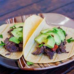 Beef Carnitas Tacos