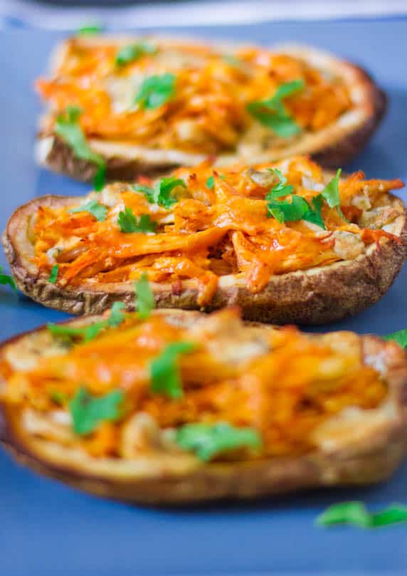 Buffalo Chicken Potato Skins Buffalo Chicken Potato Skins