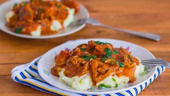 paprika chicken stroganoff paprika chicken stroganoff