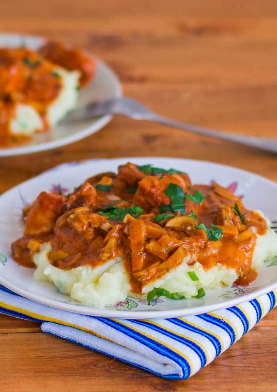 paprika chicken stroganoff paprika chicken stroganoff