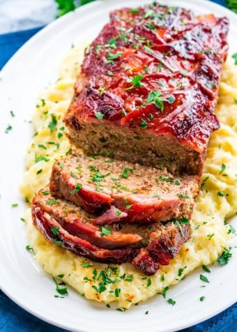 Bacon Wrapped Meatloaf - Jo Cooks