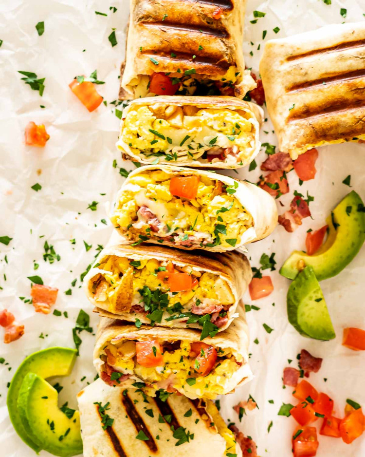 Breakfast Burritos - Jo Cooks