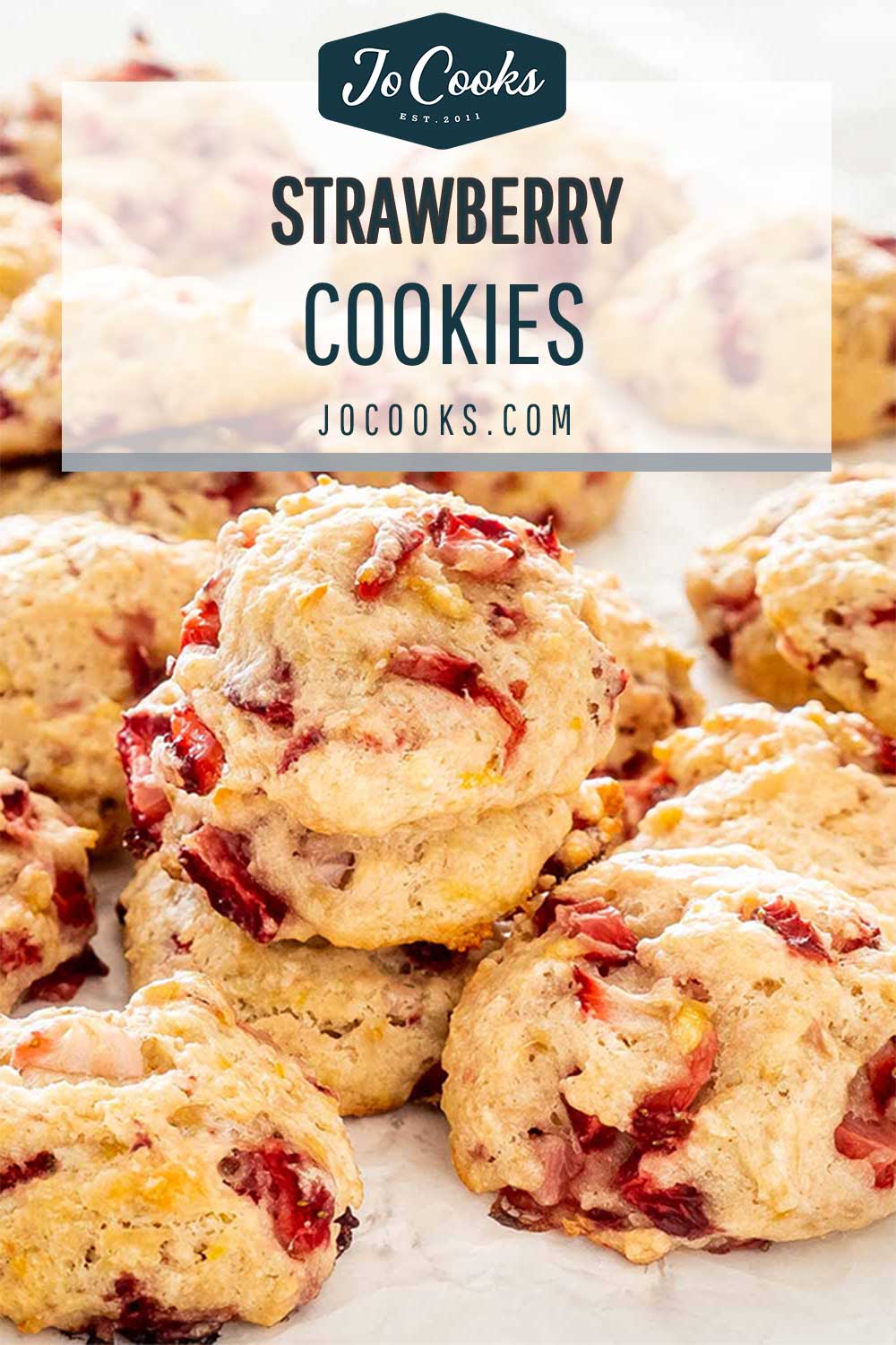 pin for strawberry cookies.