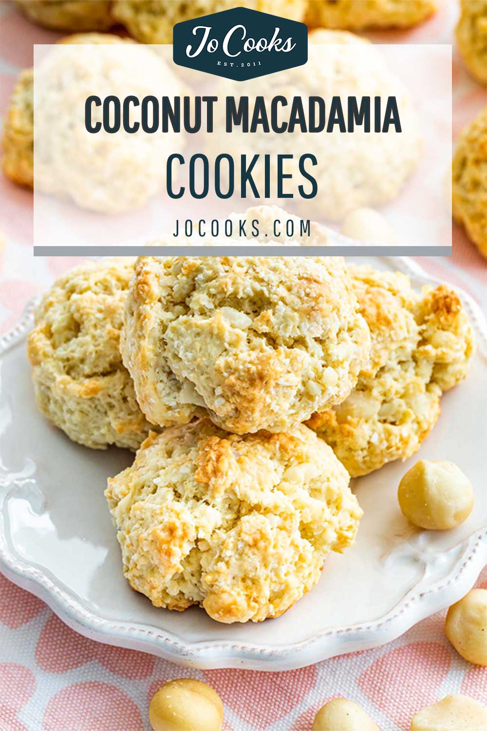pin for coconut macadamia cookies.