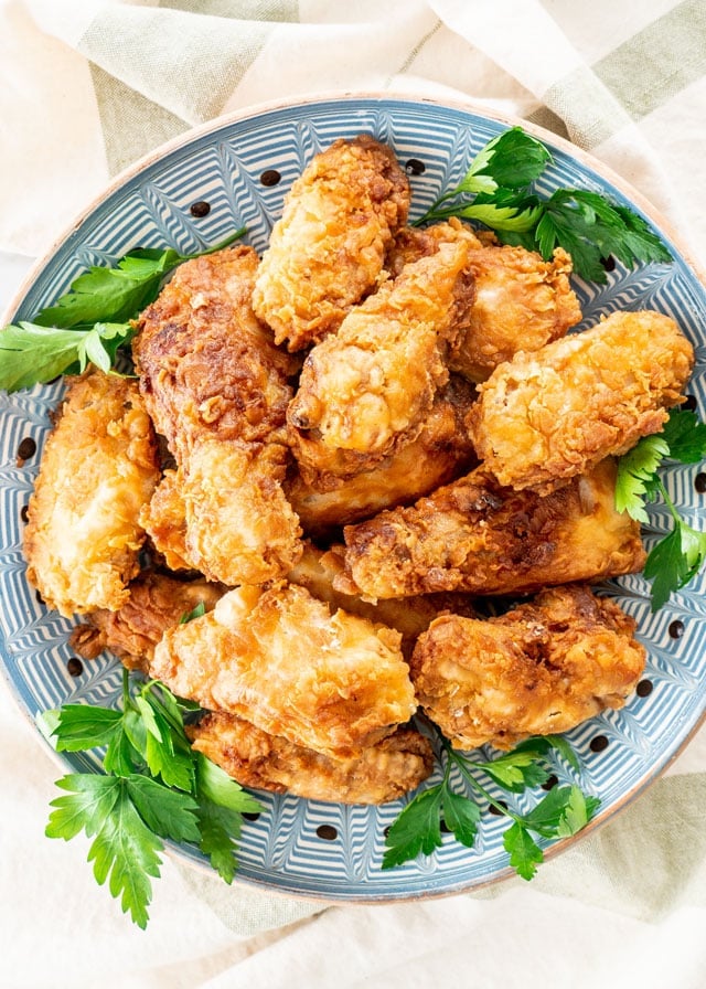 fried chicken without eggs or buttermilk