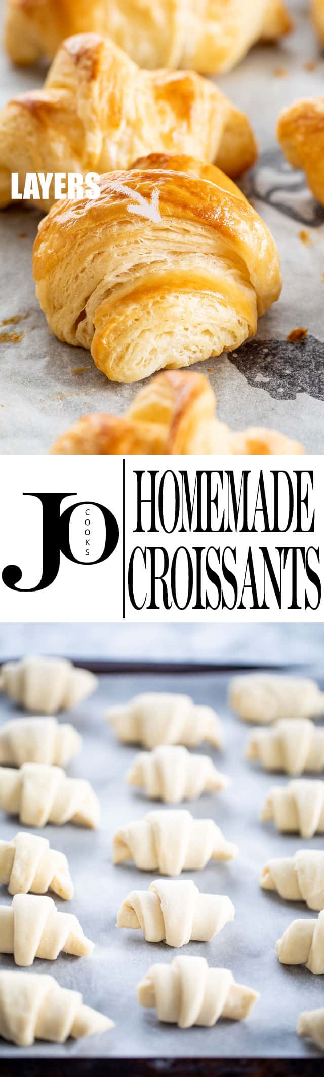 Homemade Croissants - Jo Cooks
