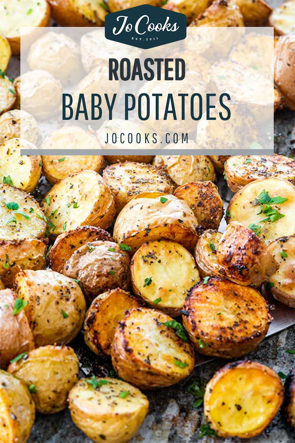 pin for roasted baby potatoes.