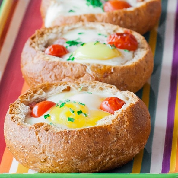 Eggs and Bacon Bowls