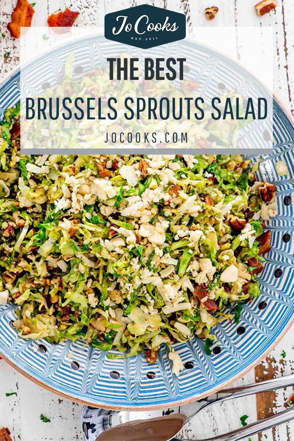 pin for brussels sprouts salad.