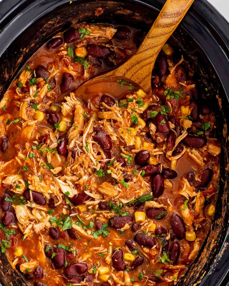 Slow Cooker Chicken Chili Jo Cooks