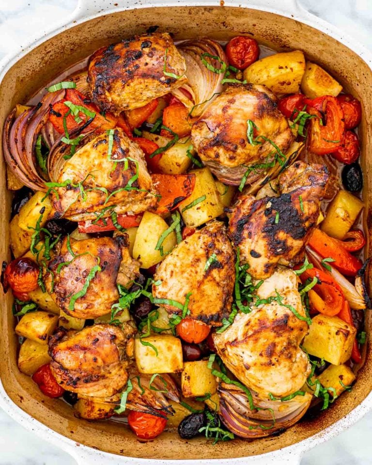 Roasted Chicken And Vegetables - Cozy Foody