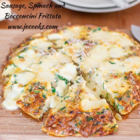 sausage spinach and bocconcini frittata