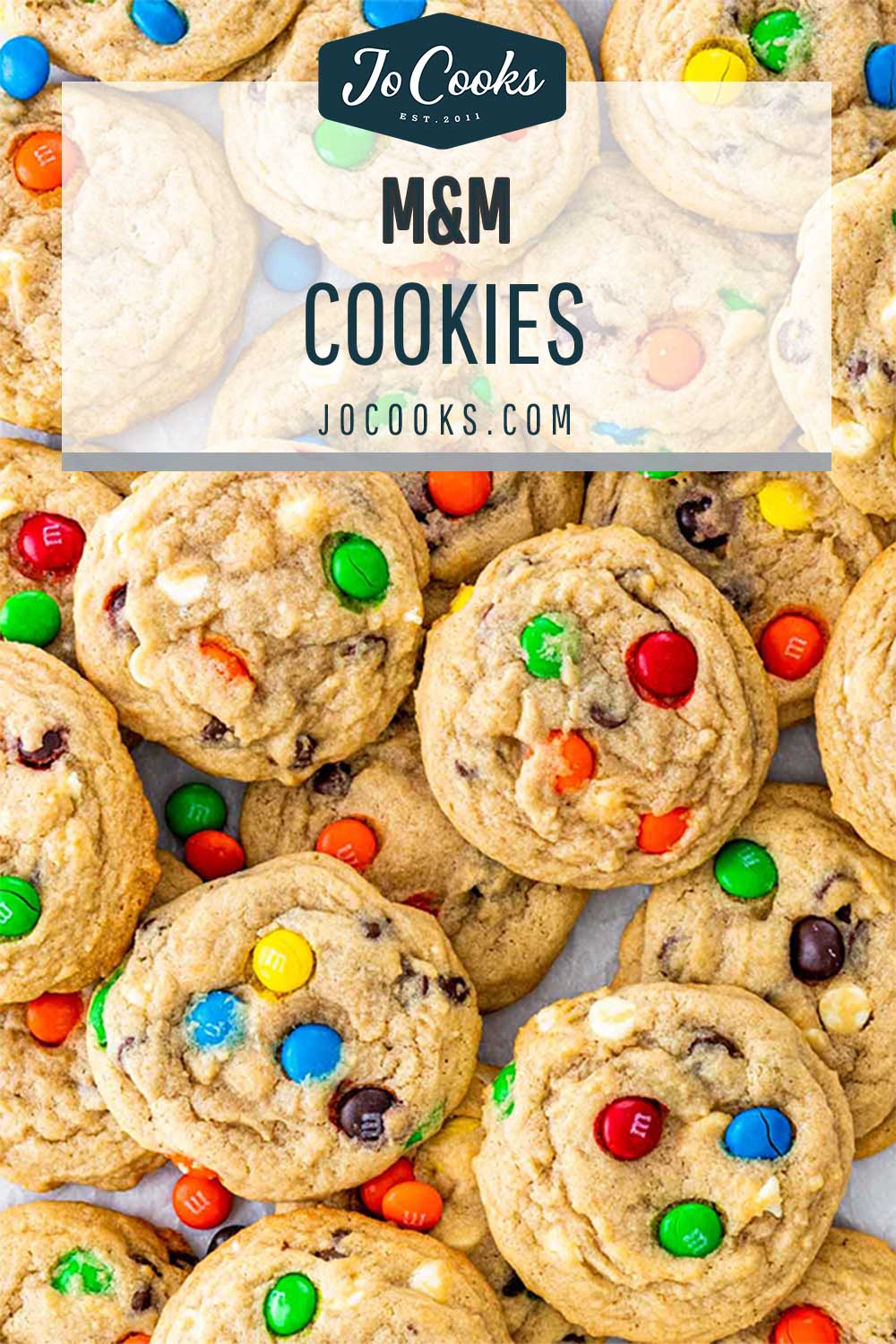 pin for m&m cookies.