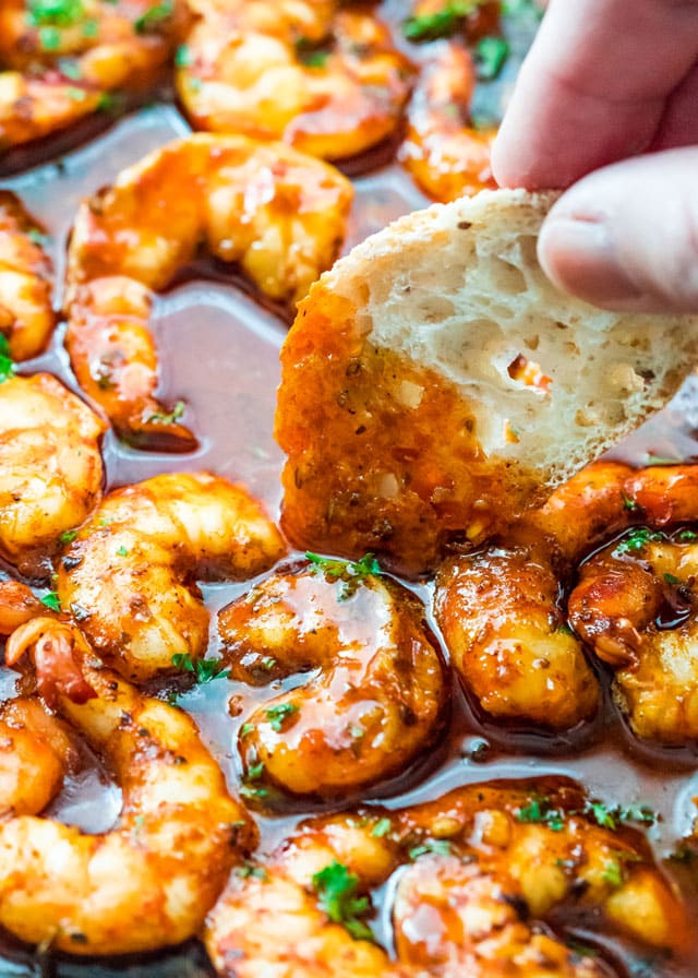 These Spicy New Orleans Shrimp are hot, spicy, decadent, bold and super delicious, just the thing to satisfy your cravings!
