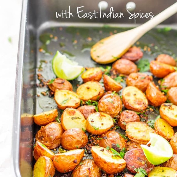 roasted potatoes with east indian spices