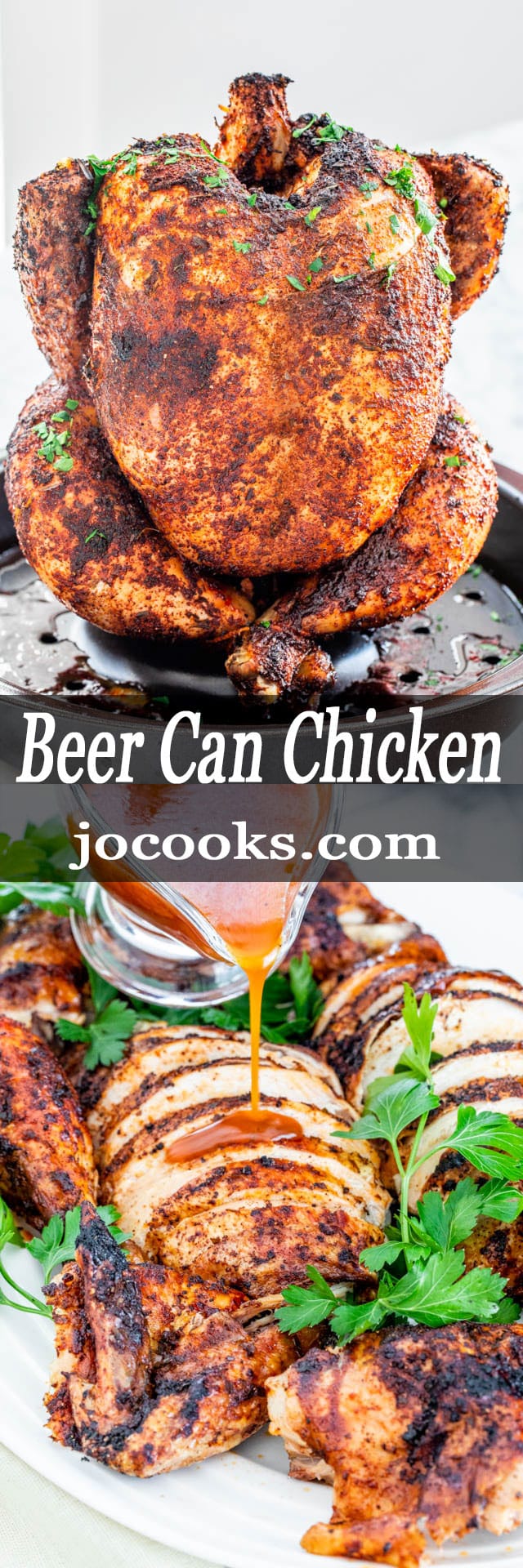 Beer Can Chicken - Jo Cooks