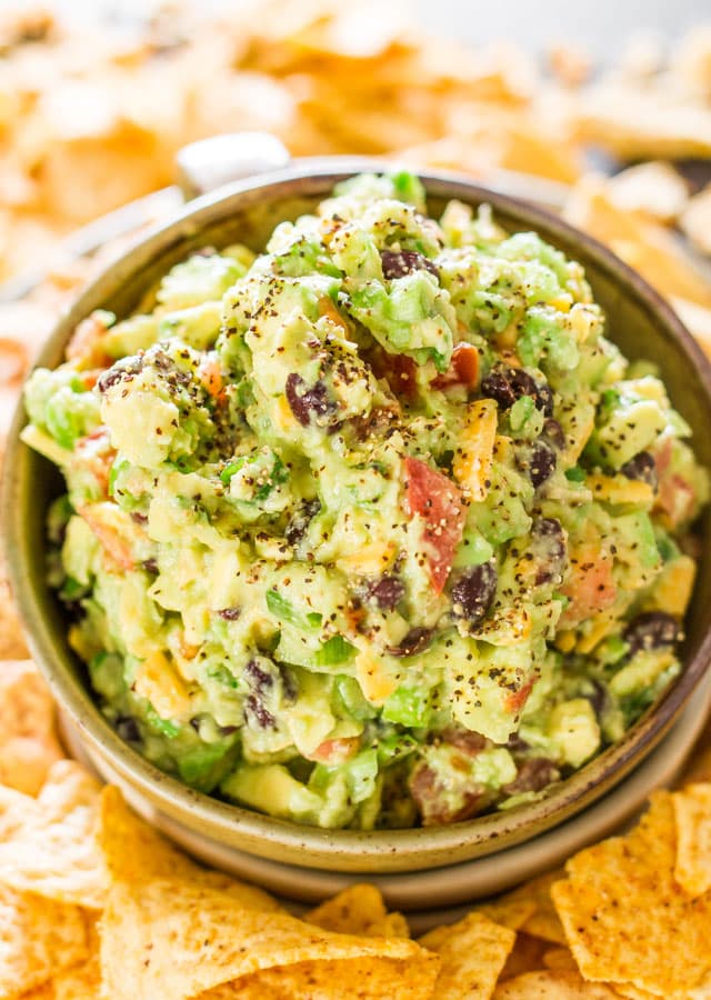 Joe Montana's Touchdown Guacamole - Truly the best guacamole I've ever had, just amazing. Bold delicious flavors, just what you need to enjoy the game.