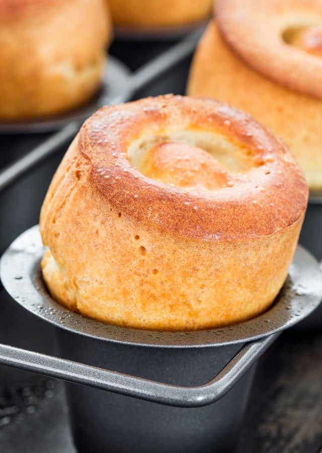 Popover in a baking tin