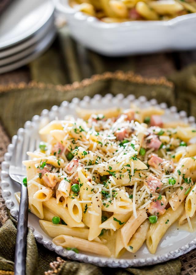 Leftover Ham And Cheese Penne Jo Cooks