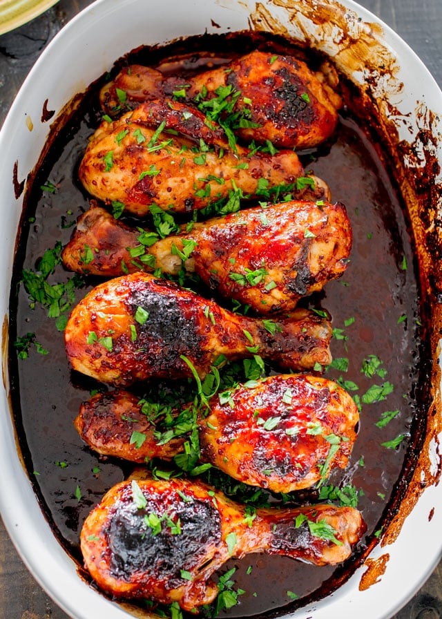 Honey Mustard Glazed Chicken 