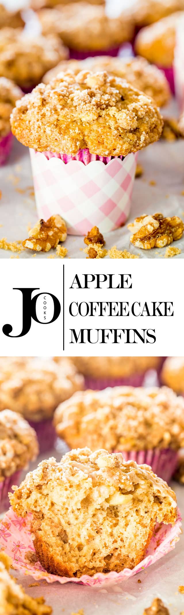 apple coffee cake muffins