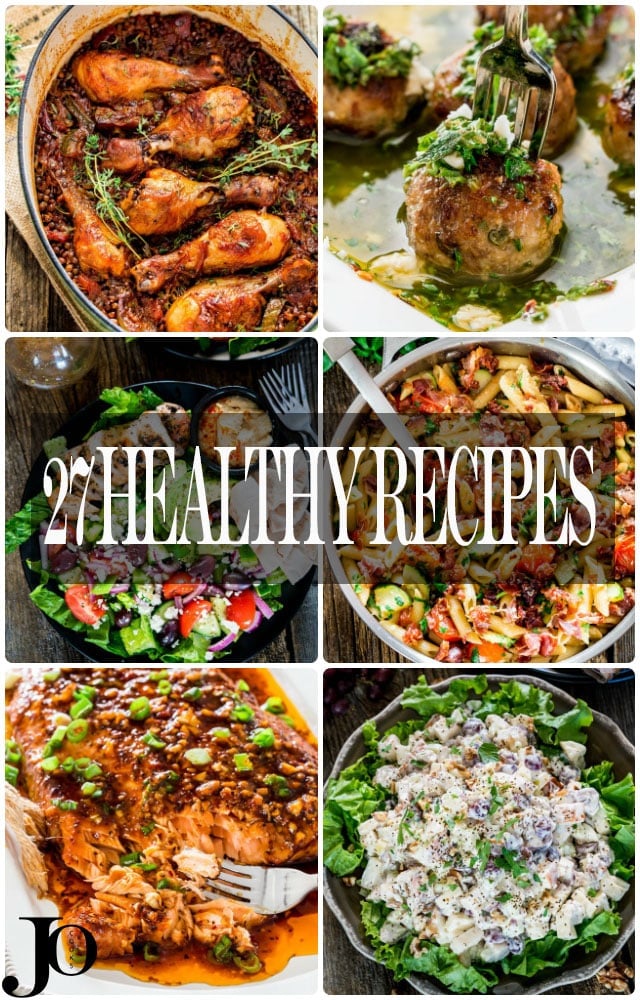 27 Healthy Recipes To Kick Start Your 2016 New Year’s Resolutions – get started on meeting your new year’s goals with a collection of my favorite healthy recipes from 2016.