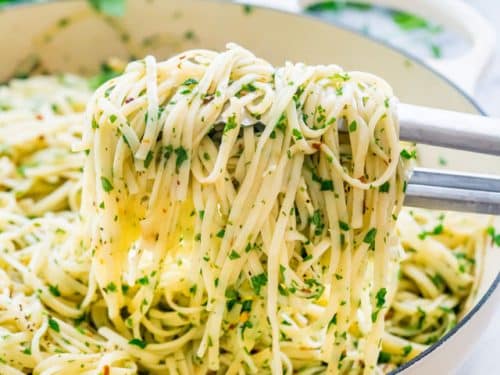 Recipe aglio olio Resepi Spaghetti