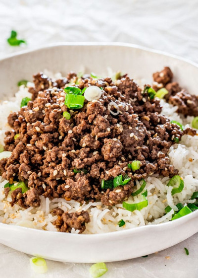 Korean Beef Rice Bowls - Jo Cooks