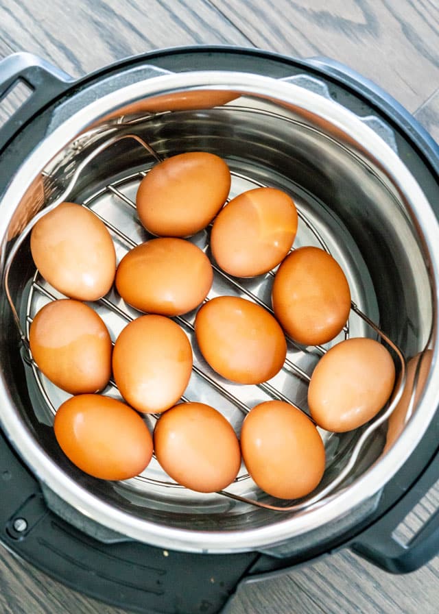Instant Pot Perfect Hard Boiled Eggs Recipe - Damn Delicious