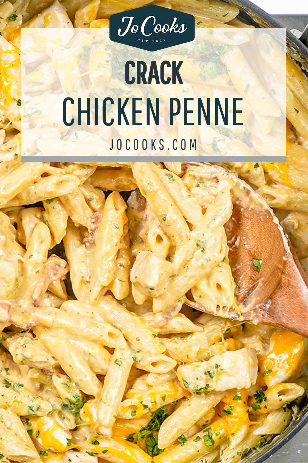 pin for crack chicken penne.