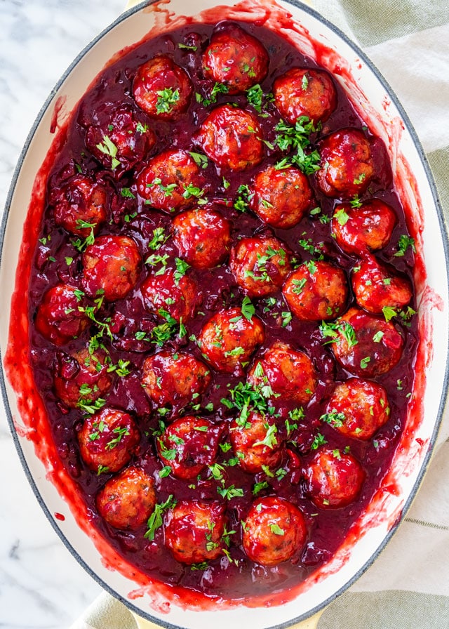Cranberry Meatballs