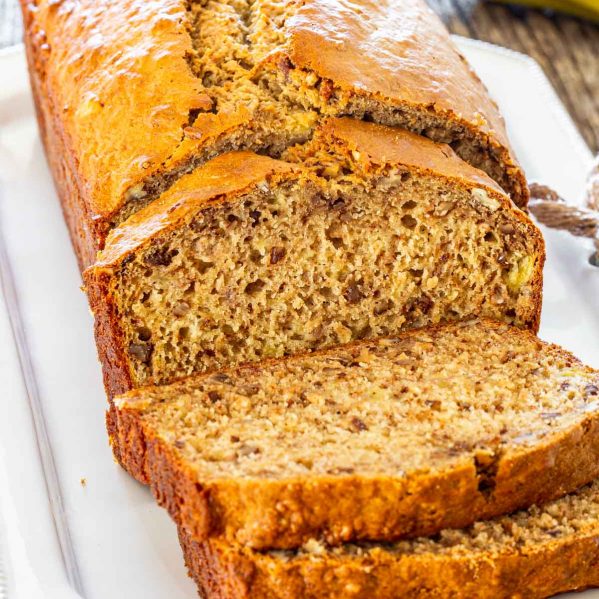 Easy Banana Nut Bread Healthier Jo Cooks Easy banana nut bread healthier jo cooks